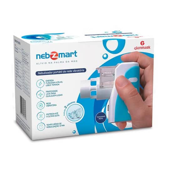NEBZMART NEBULIZADOR PORTATIL GLENMARK